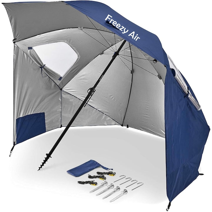 Umbrela de Plaja Freezy Air SunShield Umbrela de Plaja Freezy Air SunShield